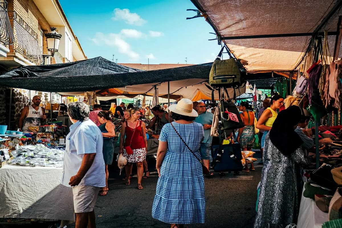 Mercadillo de la Virgen de Belen Street Market