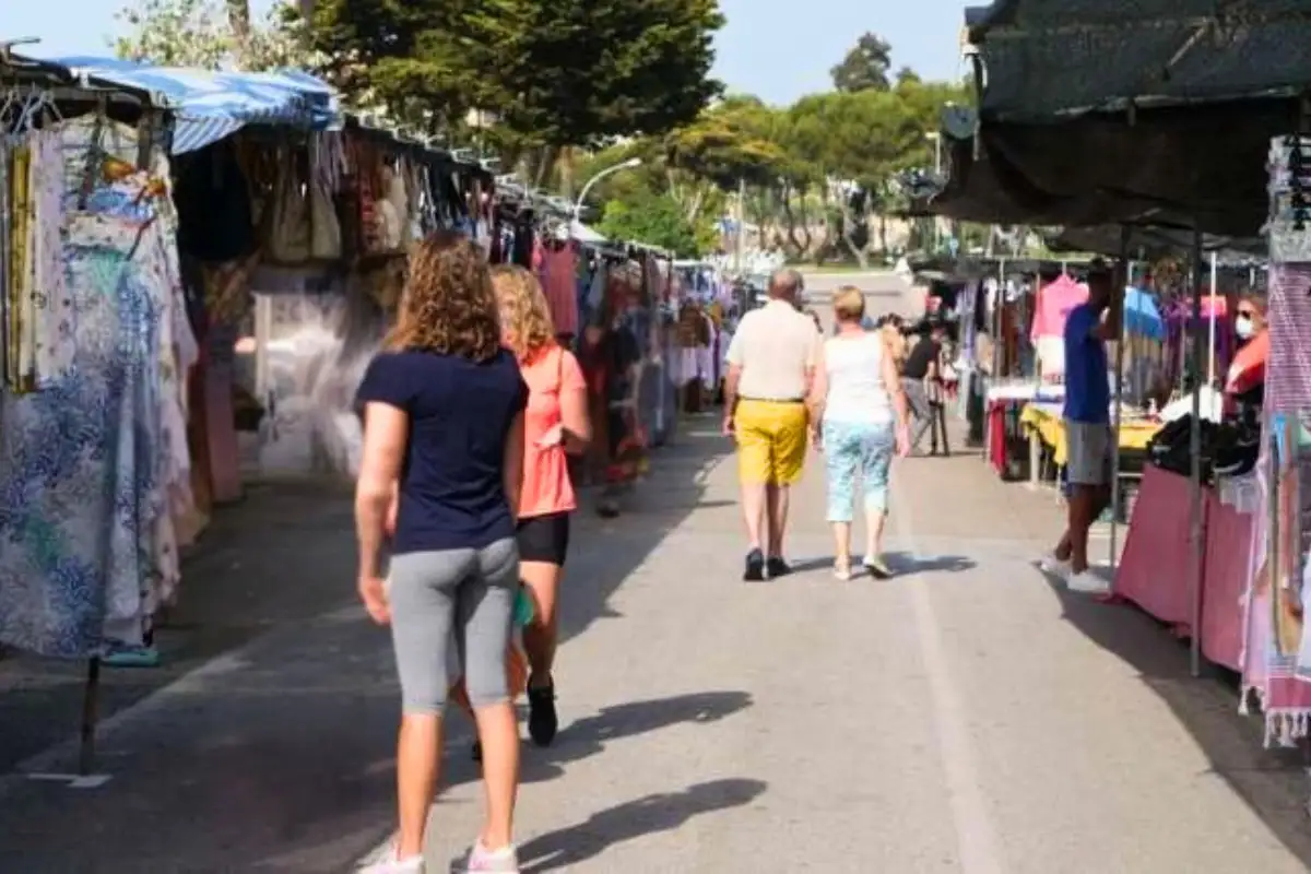 Mijas Sunday Boot Market in Las Lagunas