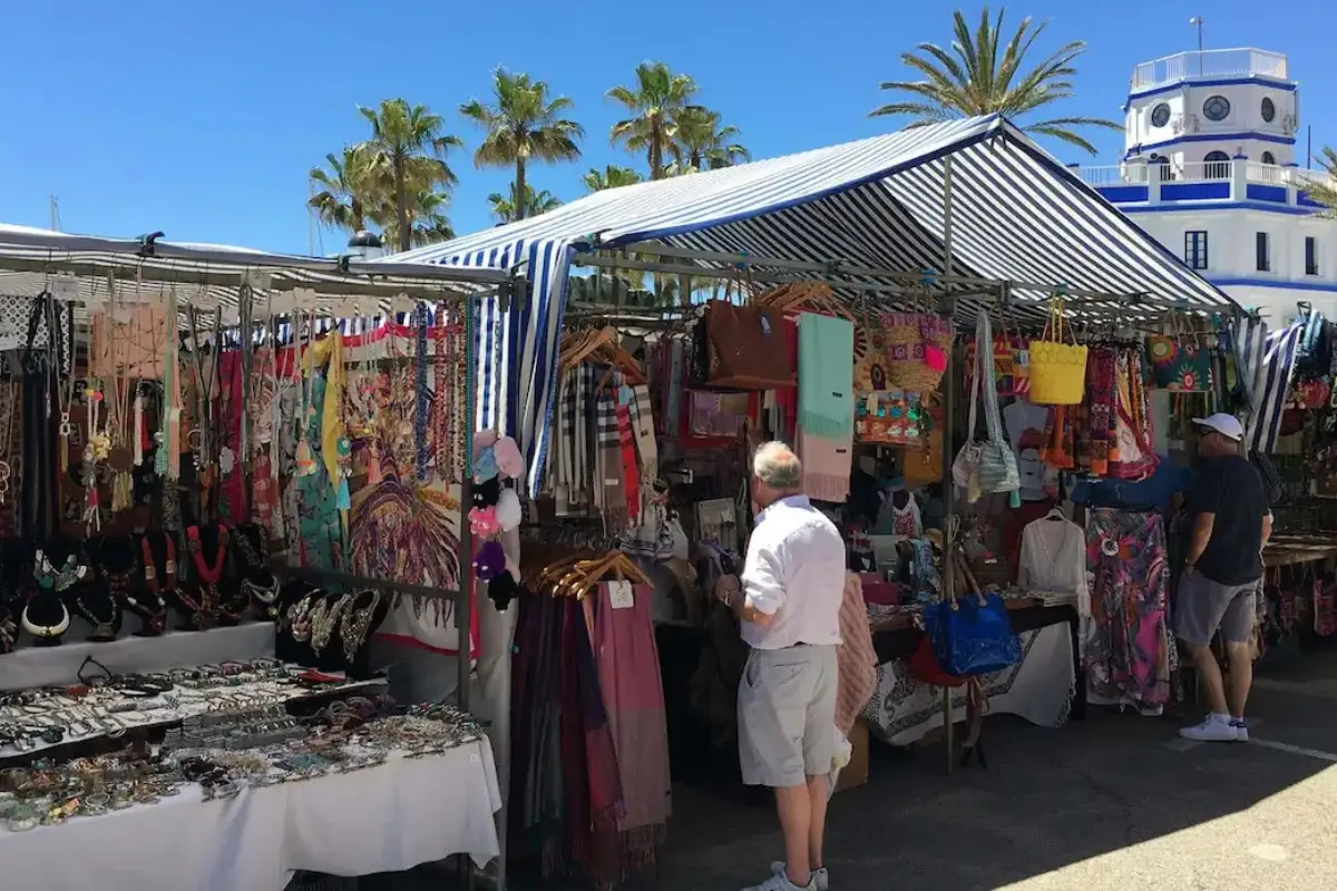 Sunday Marina Market in Estepona
